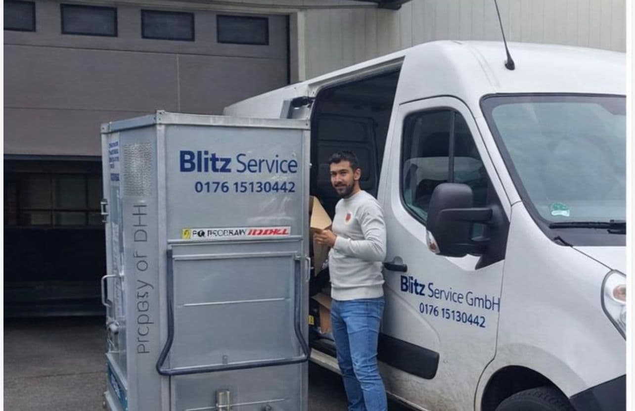 Transportfahrzeug von Blitz Service GmbH